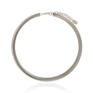 LG Snake Necklace - Silver