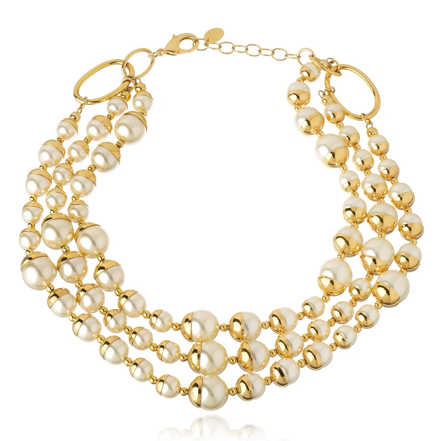 Nix Necklace - Pearl Gold