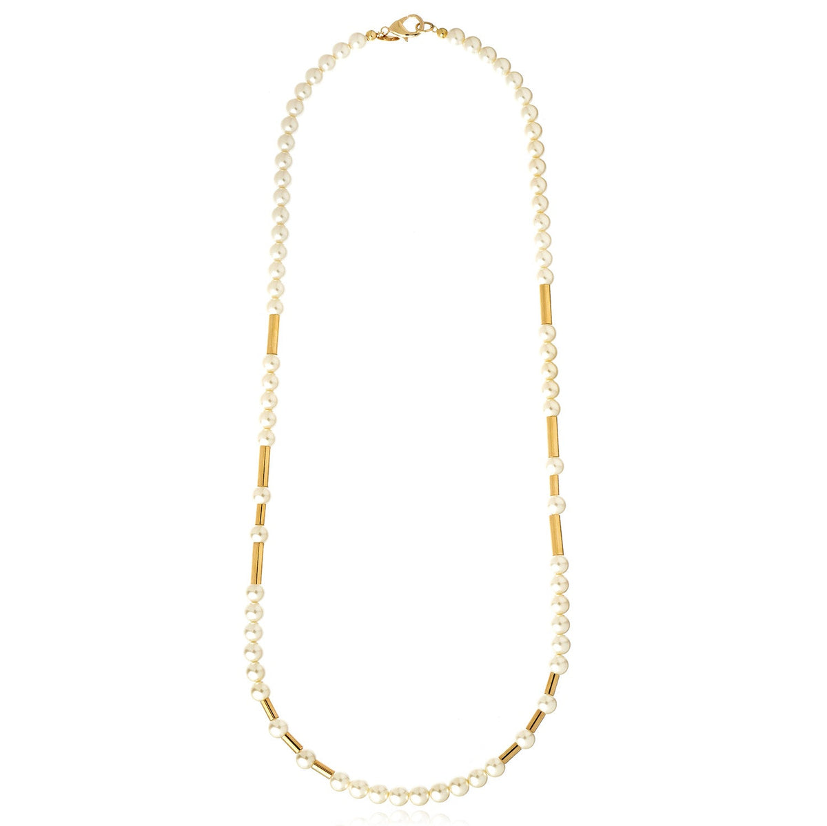 Long Hebe Necklace Pearl