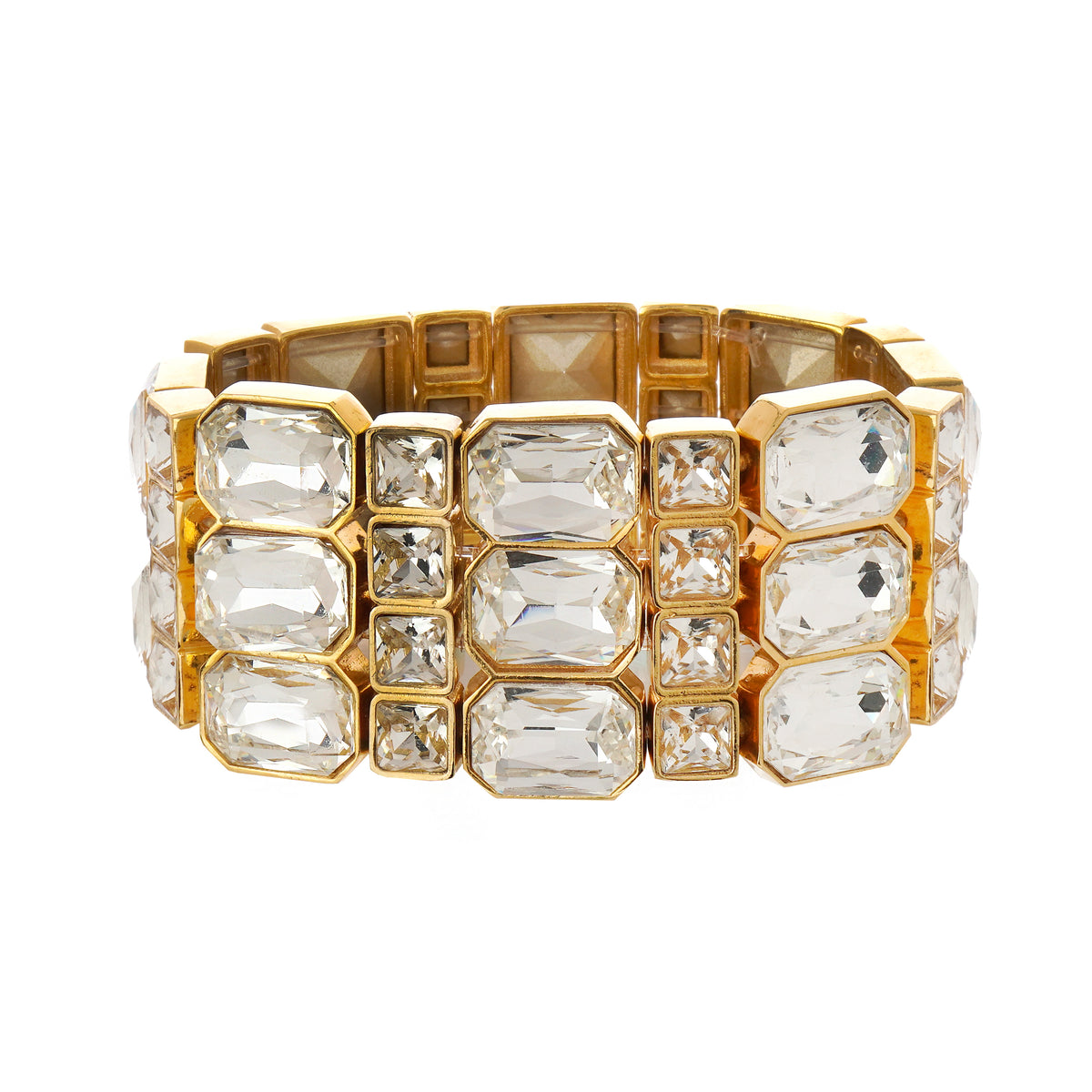 Honor Stone Bracelet Gold