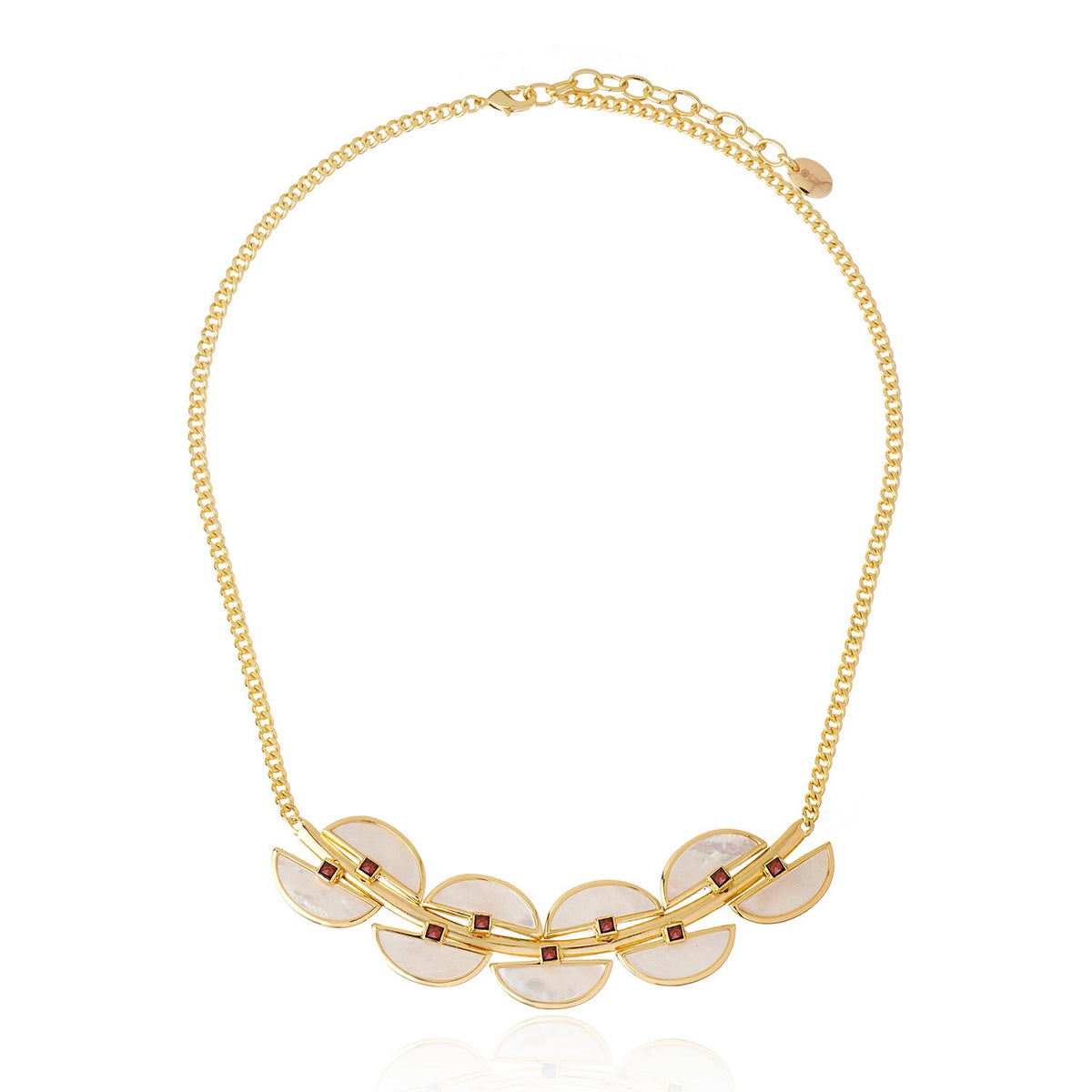 Connection Necklace White Mother of Pearl