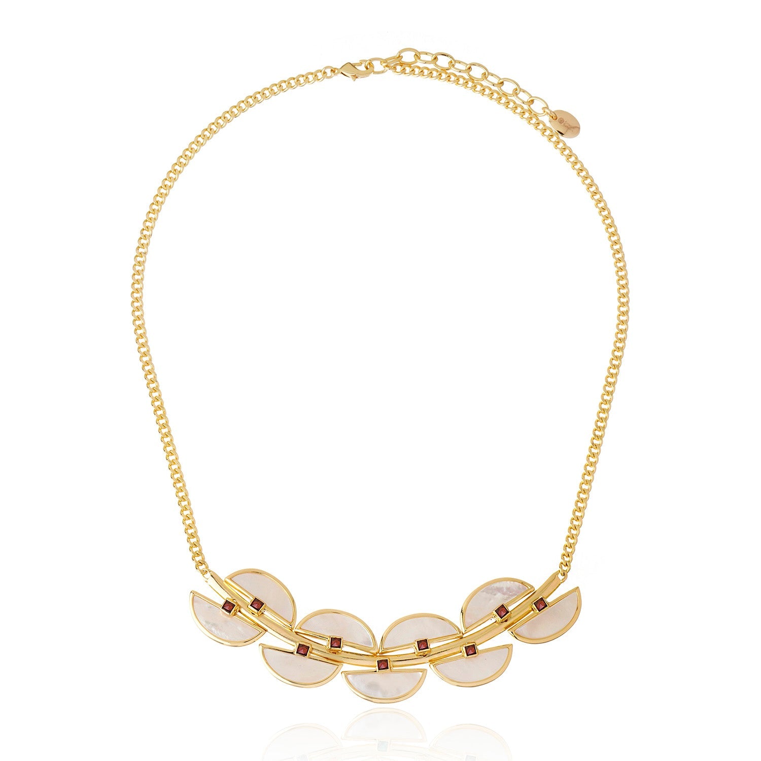 Connection Necklace White Mother of Pearl