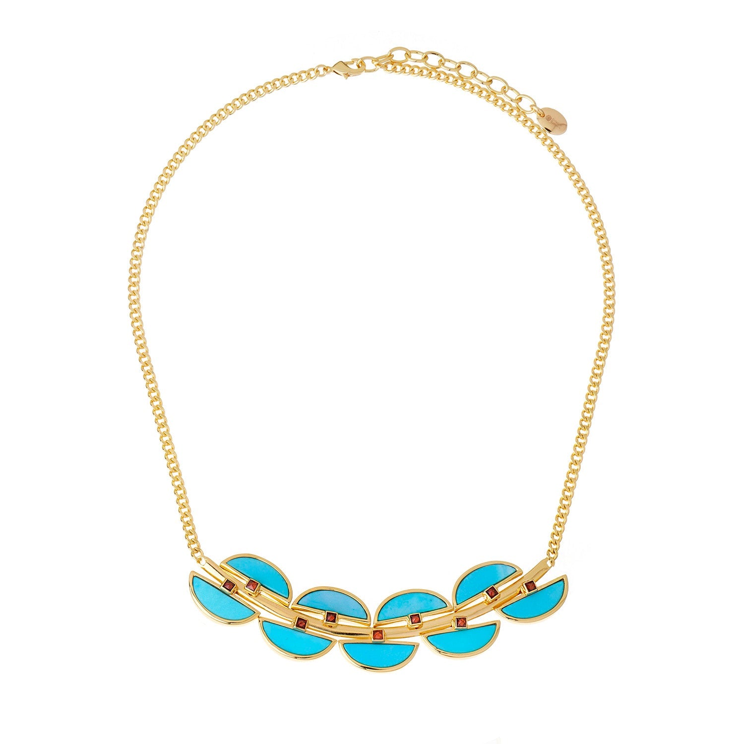 Connection Necklace Blue Howlite