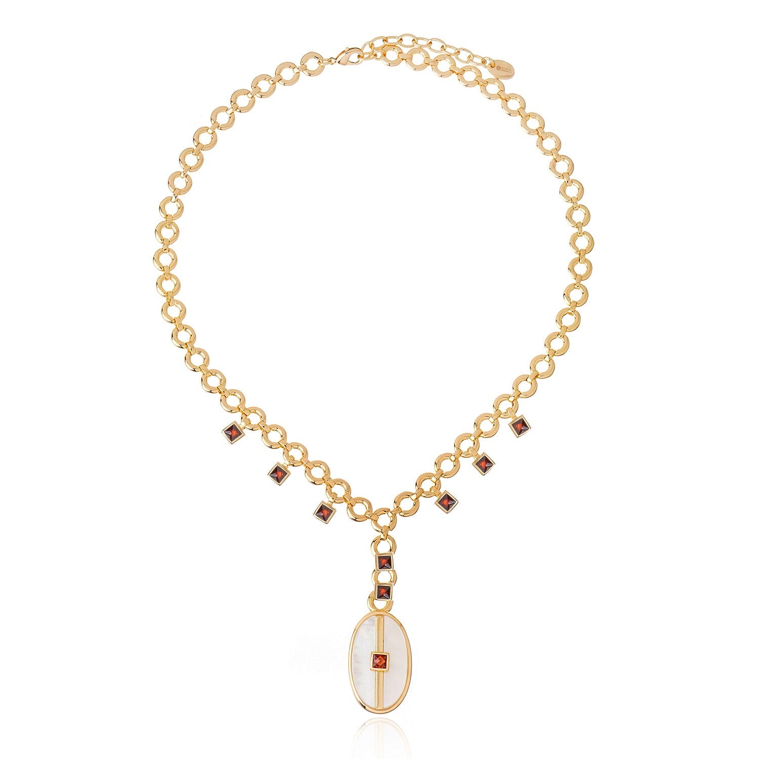 Inspire Pixie Necklace White Mother of Pearl