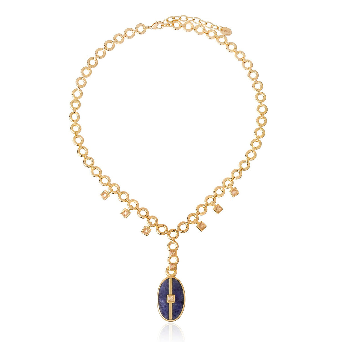 Inspire Pixie Necklace Sodalite