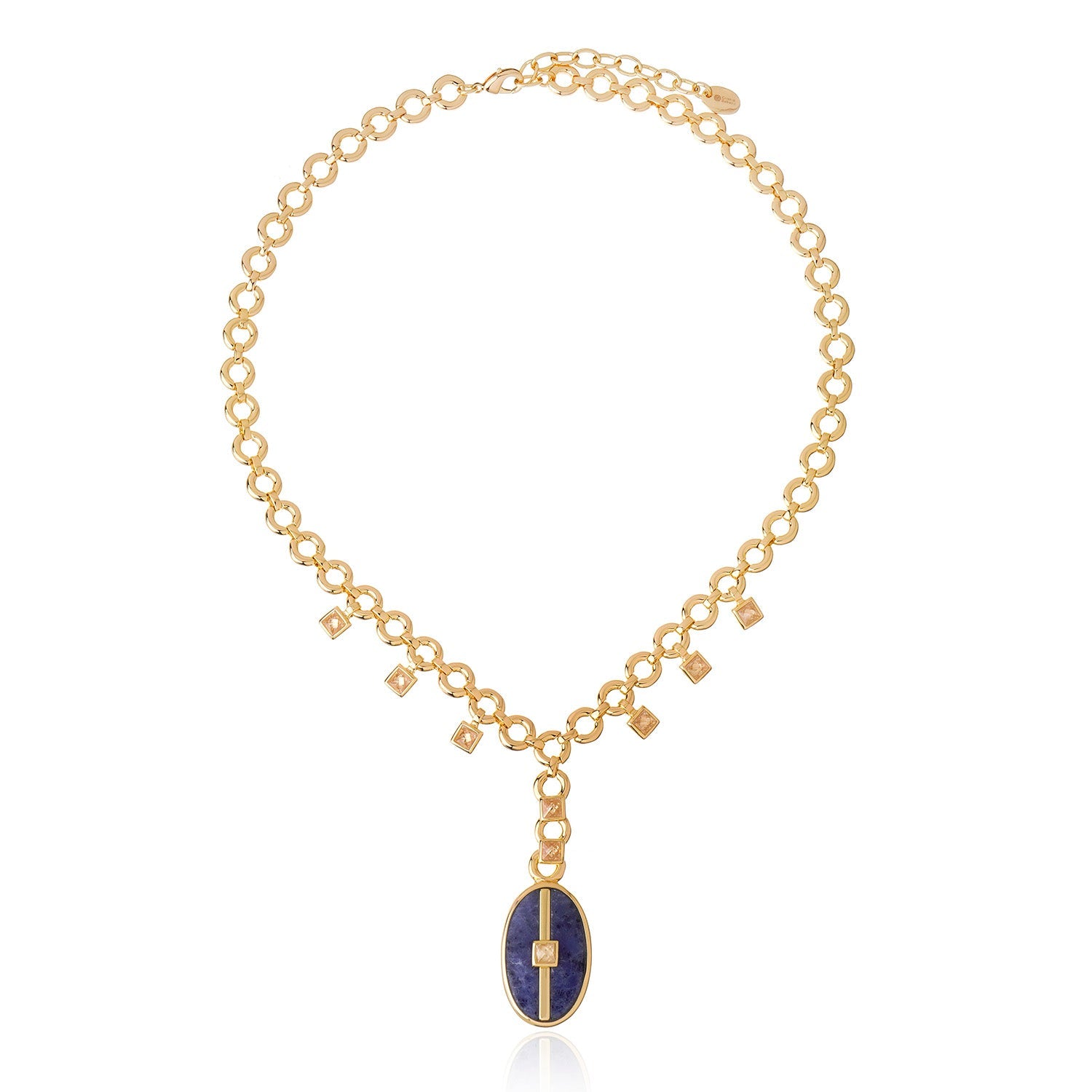 Inspire Pixie Necklace Sodalite