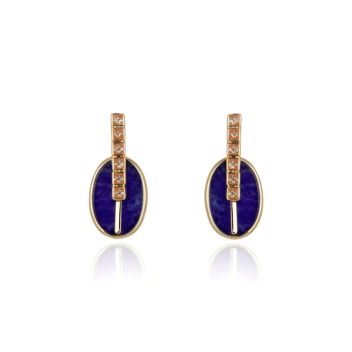 Inspire Drop Stud Sodalite