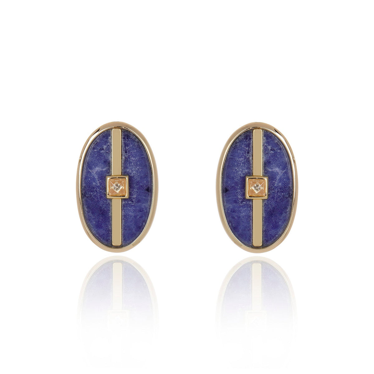Inspire Earrings Sodalite