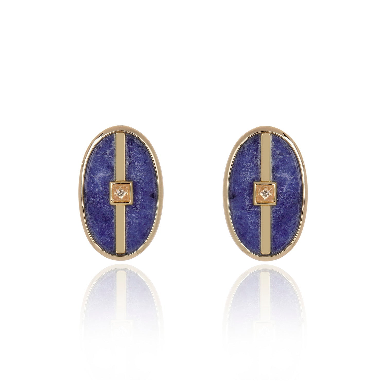 Inspire Earrings Sodalite