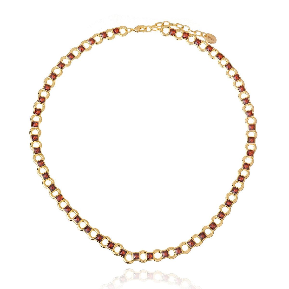 Balance Necklace Red