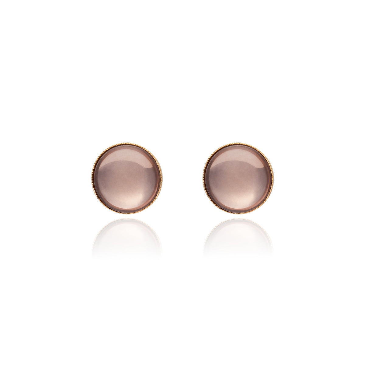 Bali Earring - Black Cabochon