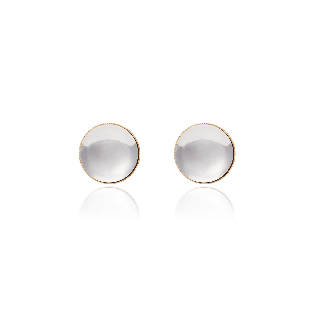 Bali Earring - Crystal Cabochon