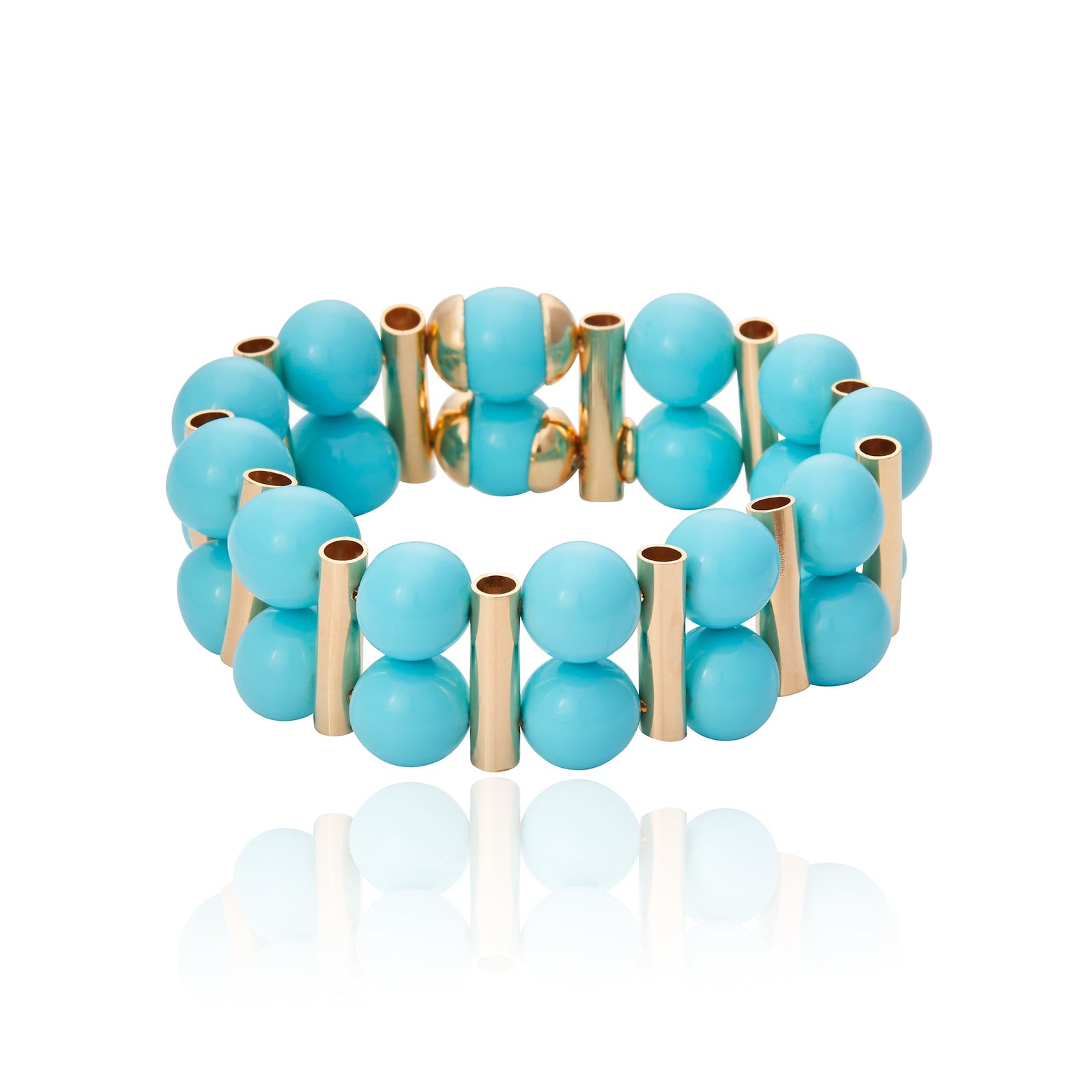 Taj Mahal Duo Bracelet - Turquoise