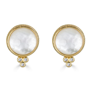 Claire Earring - White Mop