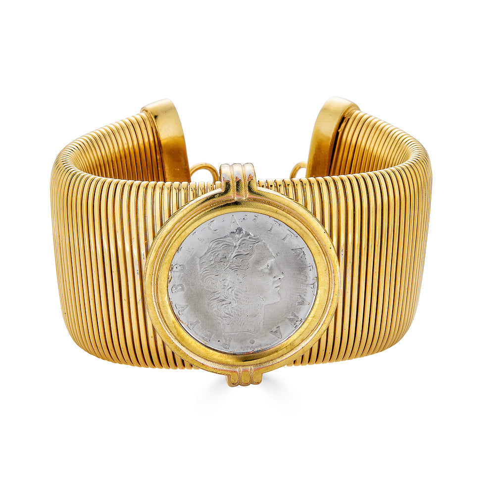 Chloe Coin Bracelet - Gold