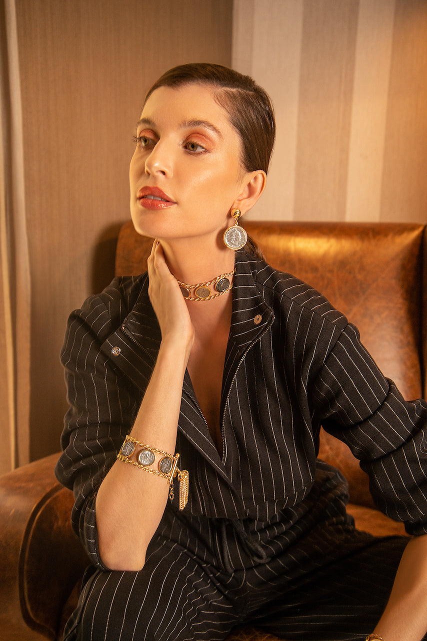 Villanelle Six Coin Bracelet