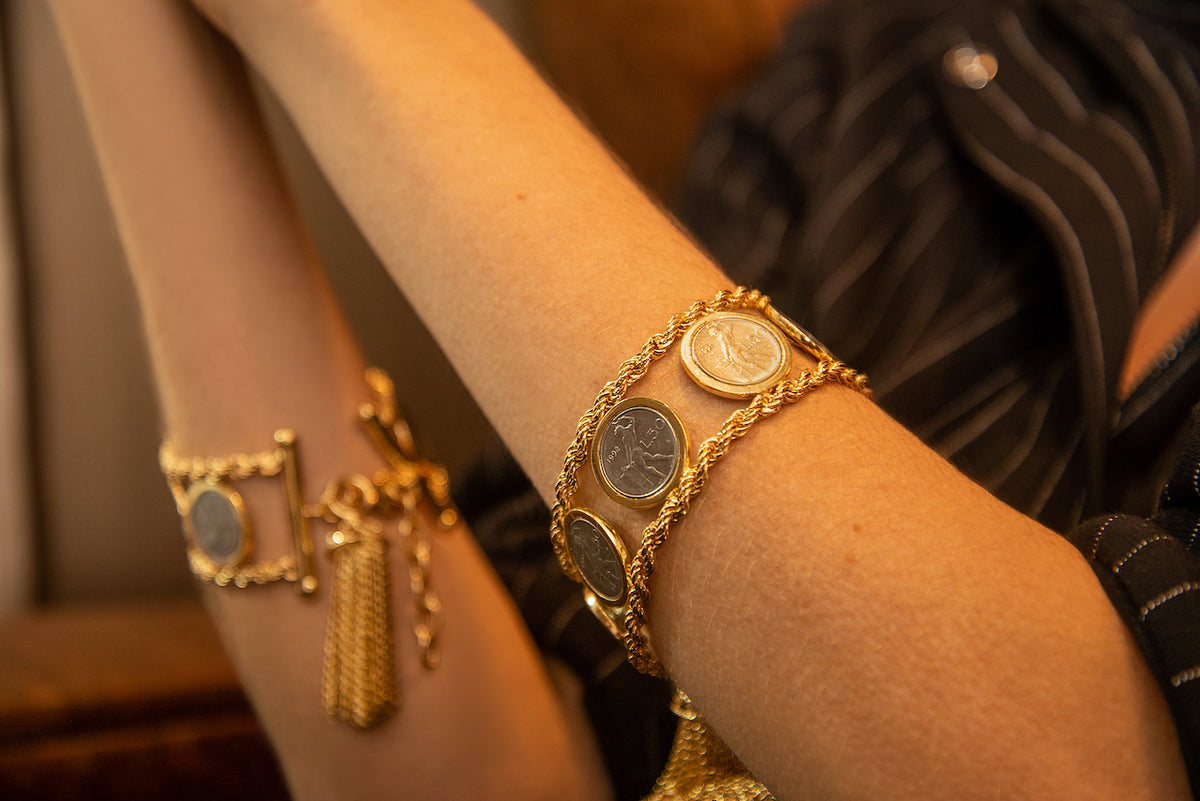Villanelle Six Coin Bracelet