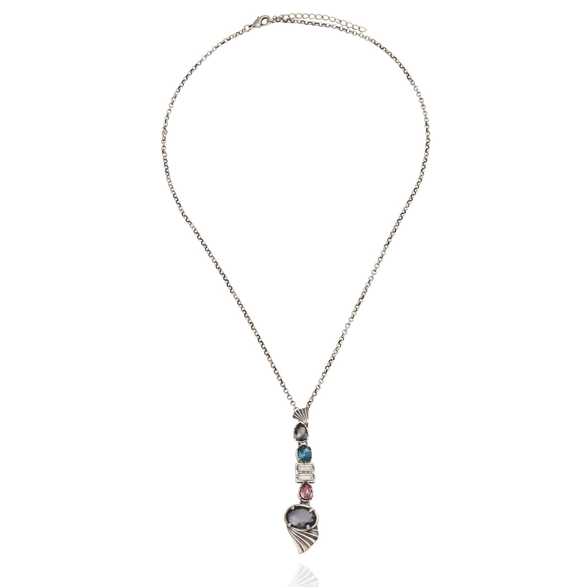Milano Necklace - Black Diamond
