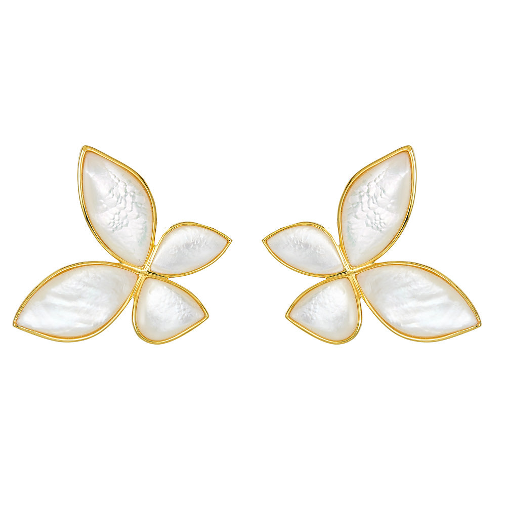 Sophia Earring - White Mother of Pearl