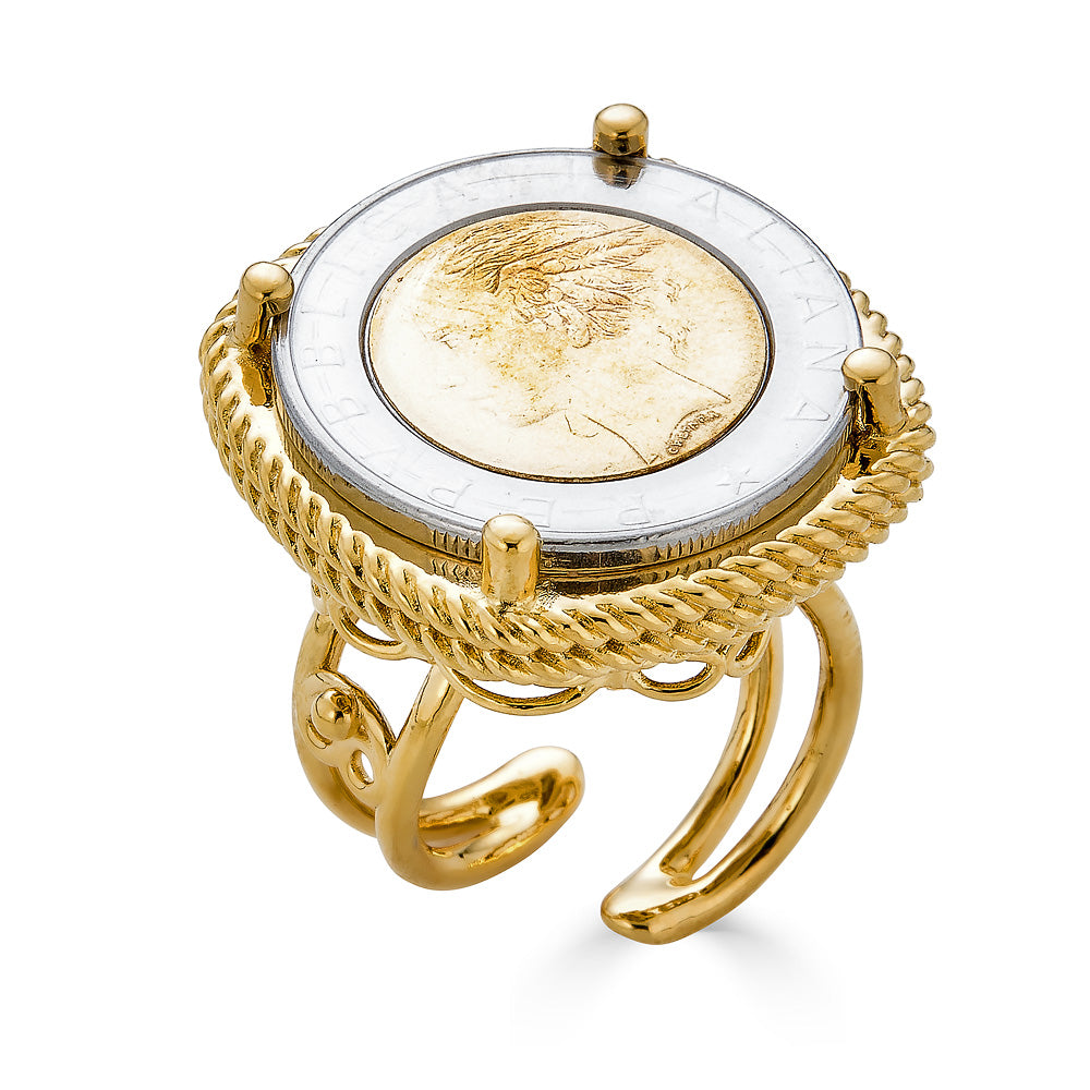 Rue Maxi Coin Ring