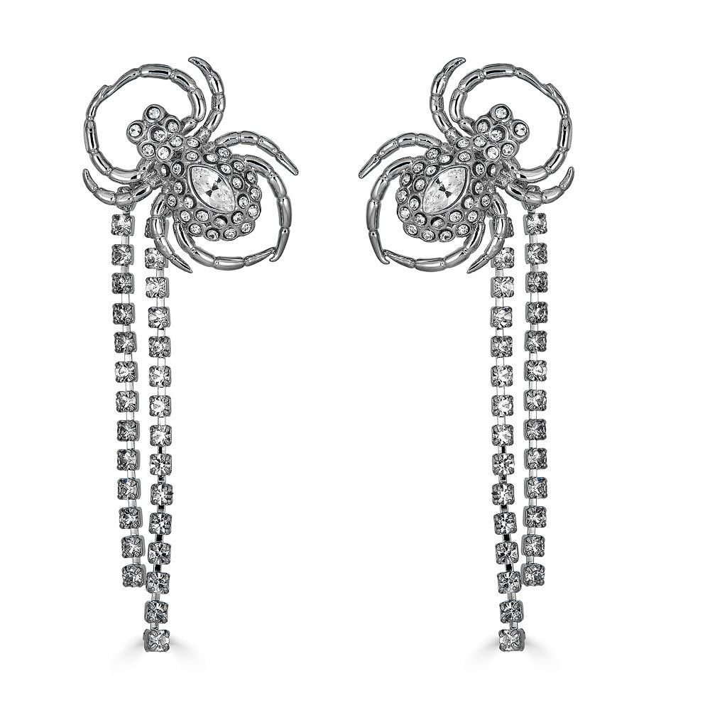 Spider Fringe Earring - Gold