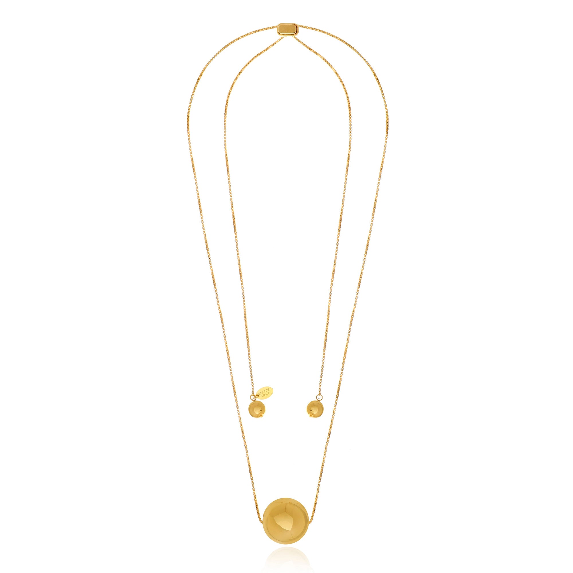 Gravity Necklace Gold