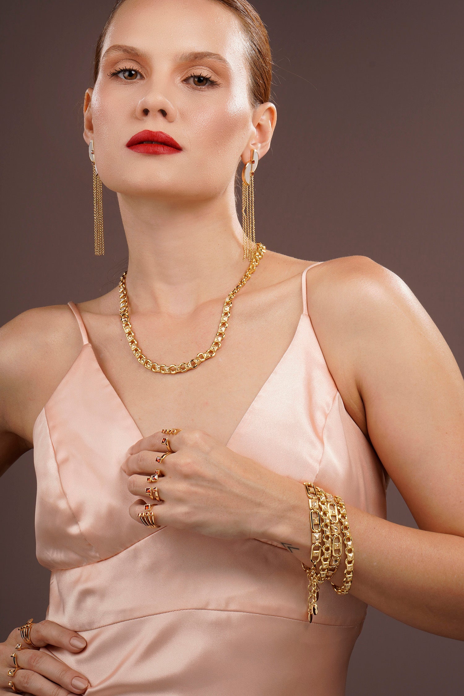 Balance Necklace Clear