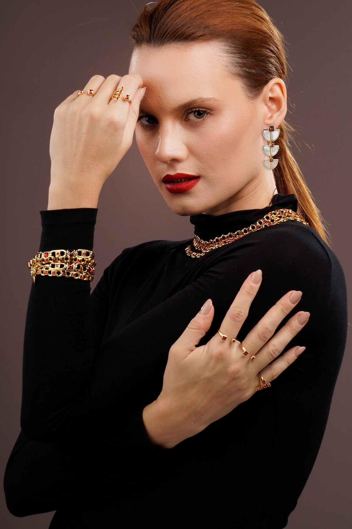 Balance Bracelet Red