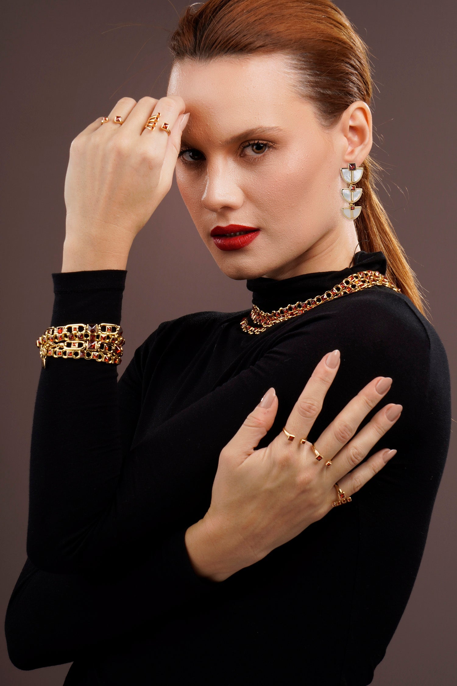 Balance Bracelet Red