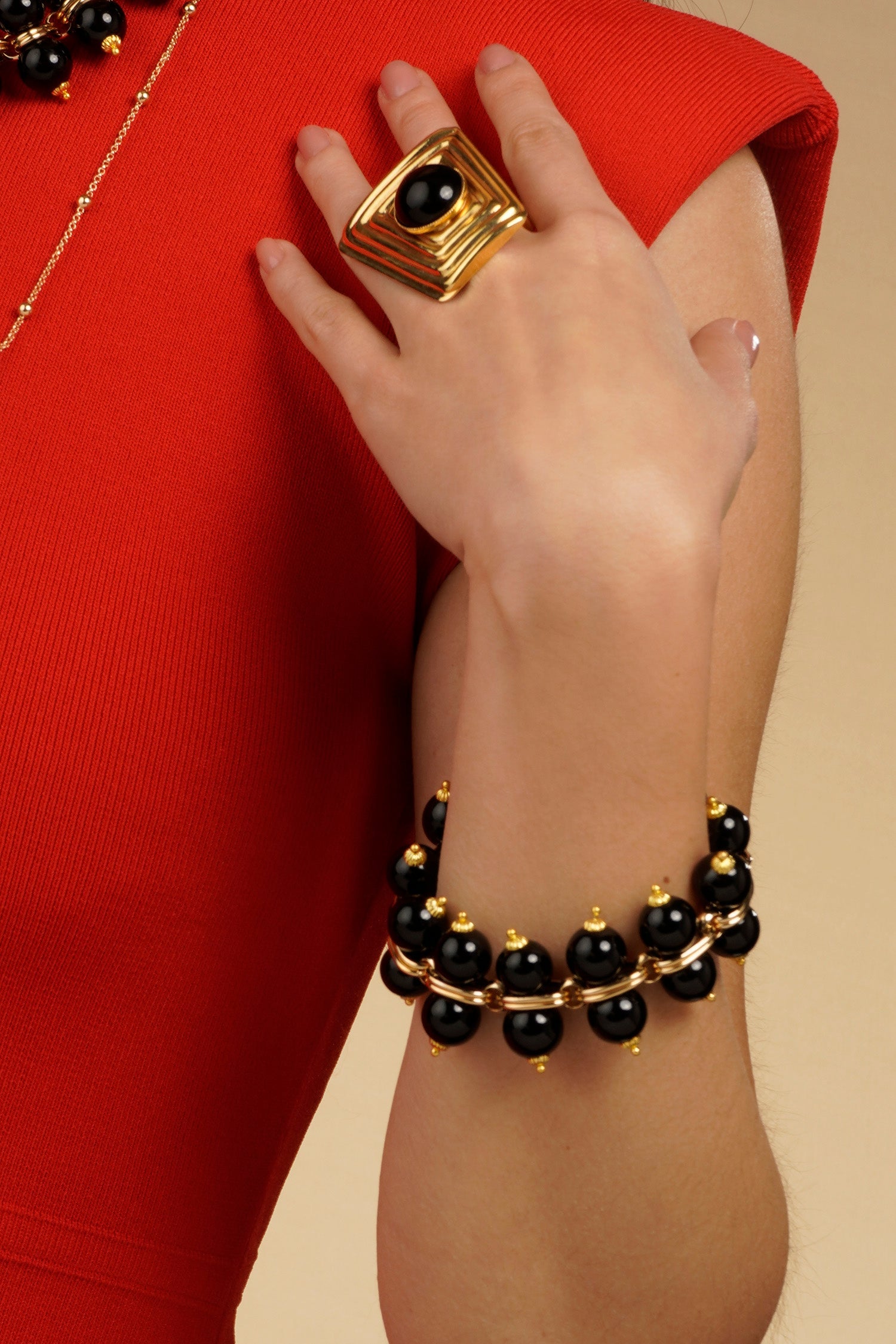 Taj Mahal Bracelet - Black