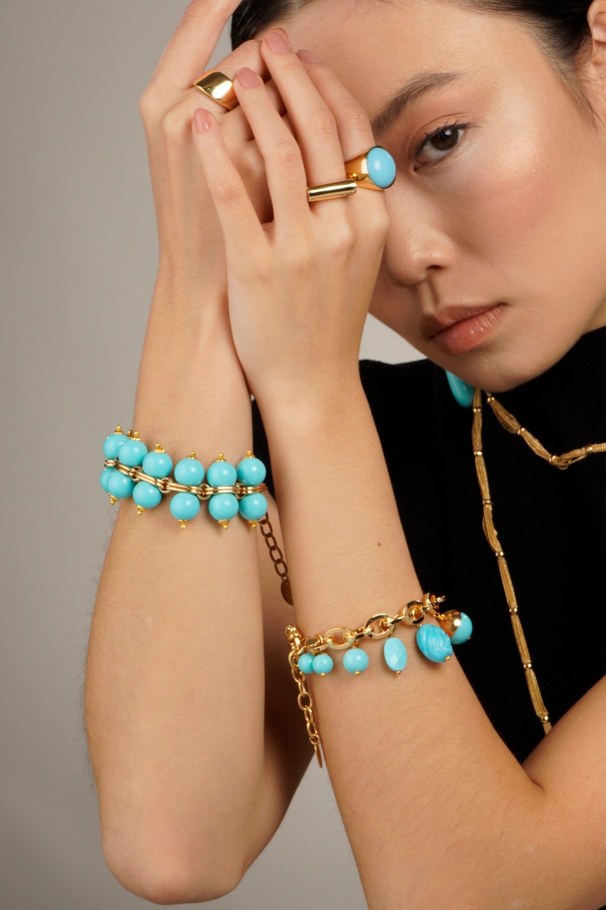 Taj Mahal Bracelet - Turquoise