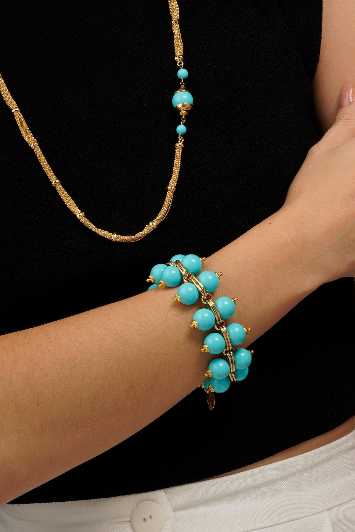 Taj Mahal Bracelet - Turquoise