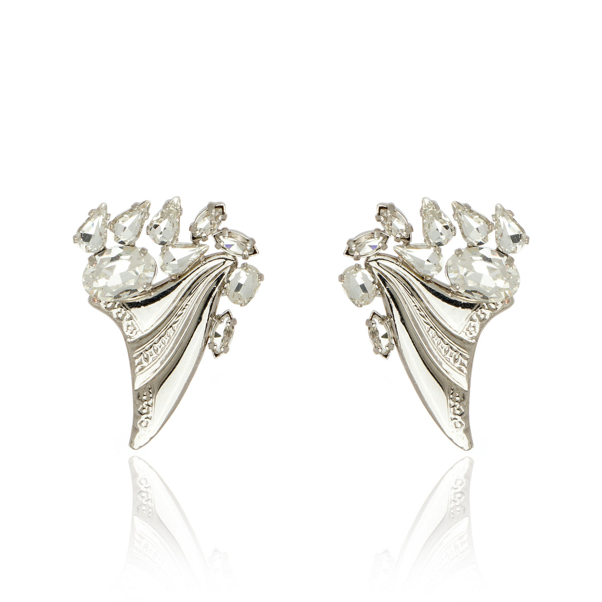 Fenix Drop Stud Tanzanite Silver