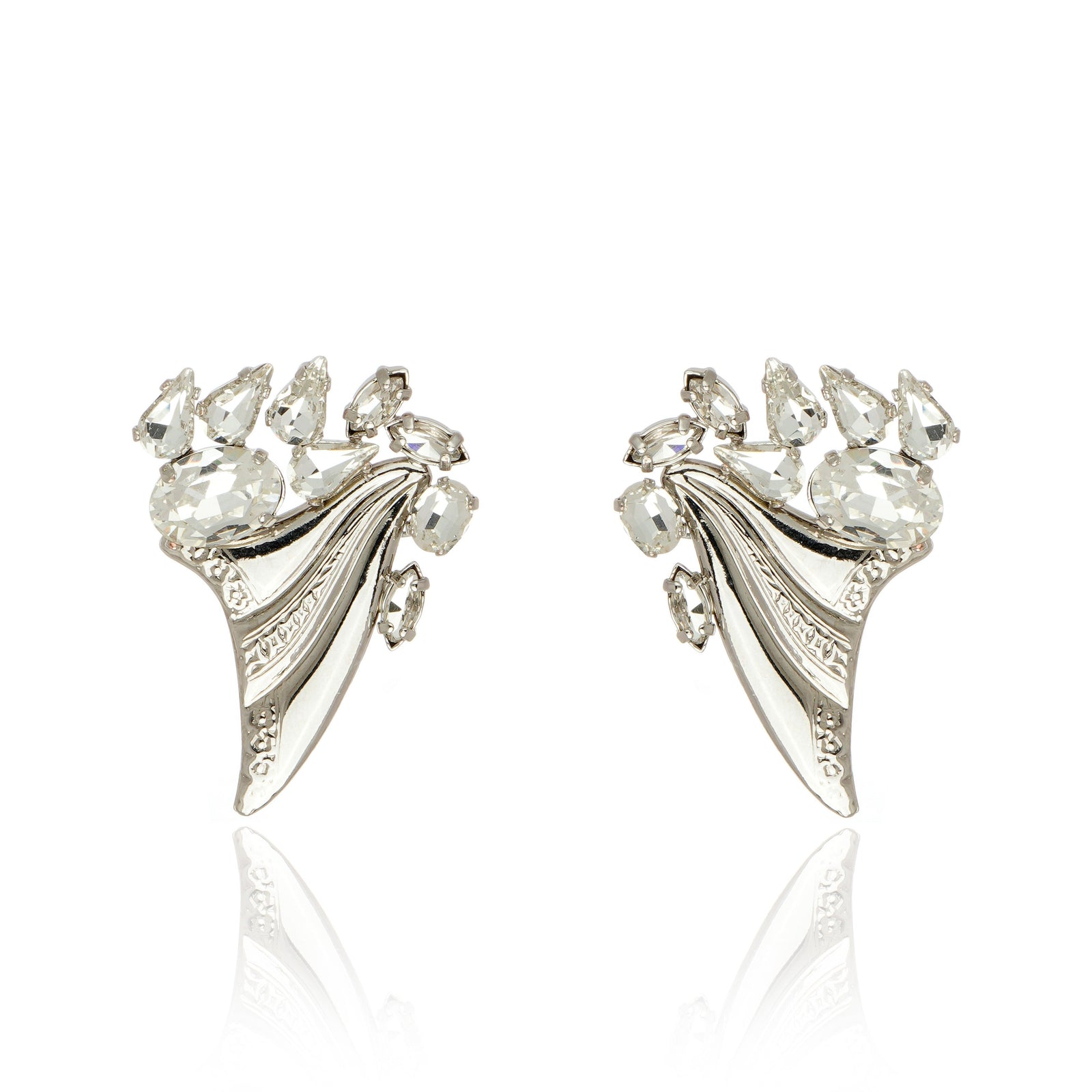 Fenix Drop Stud Tanzanite Silver