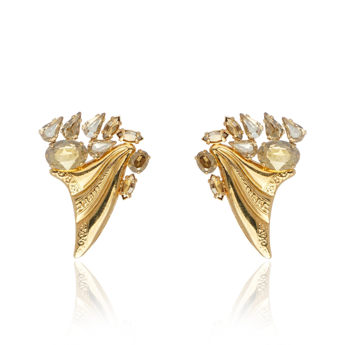 Fenix Drop Stud Tanzanite Silver