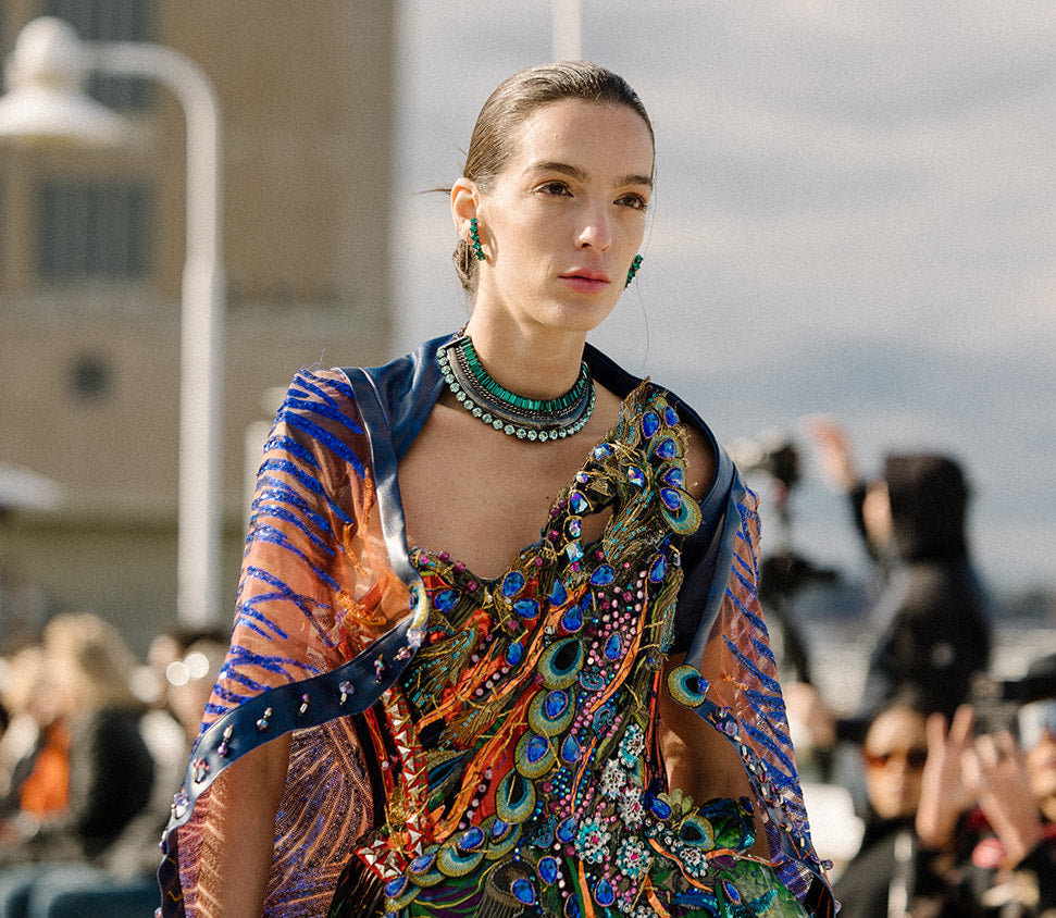 Venus Choker Emerald