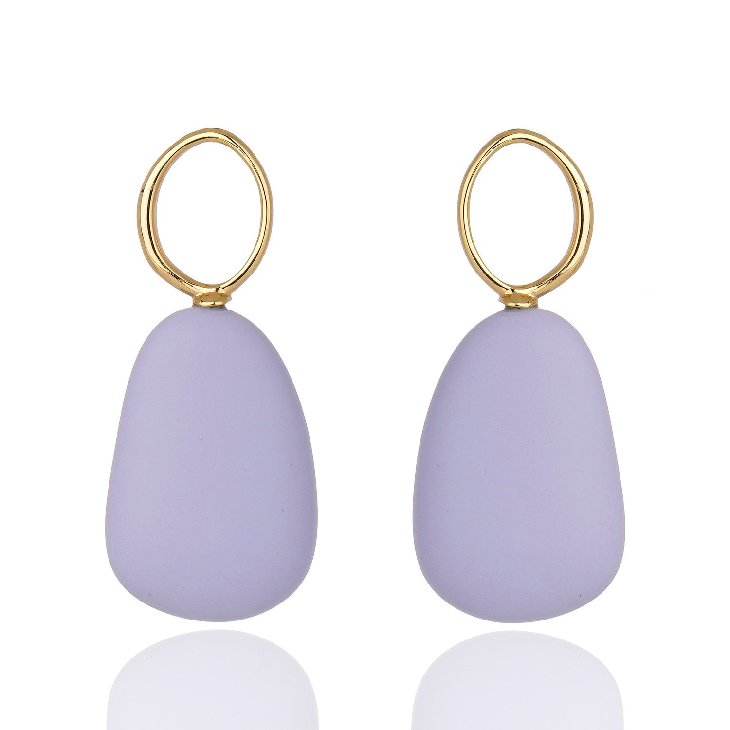 Concept Resin Earring - Lavender